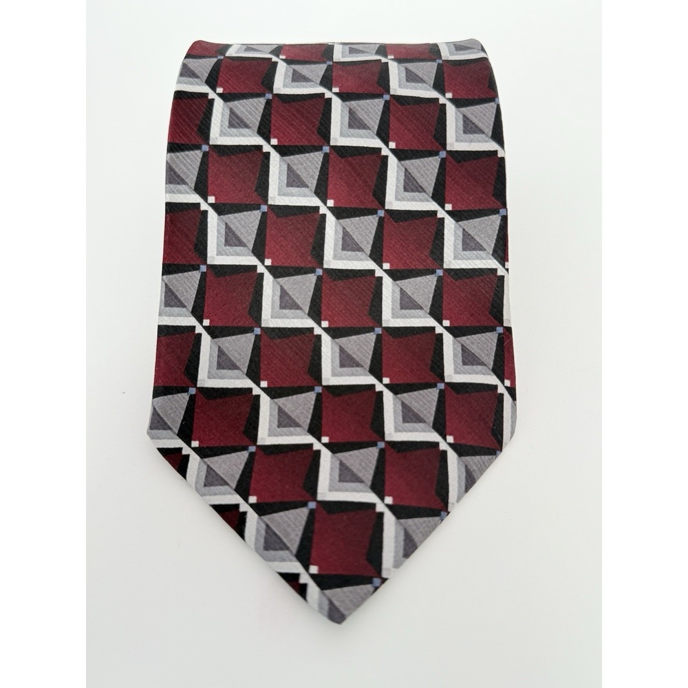 Zylos Gold George Machado 57" Long Necktie 100% Italian Silk NWOT